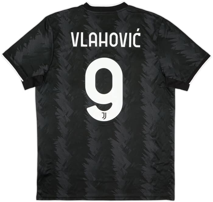 2022-23 Juventus Away Shirt Vlahovic #9 - 10/10 - (L)
