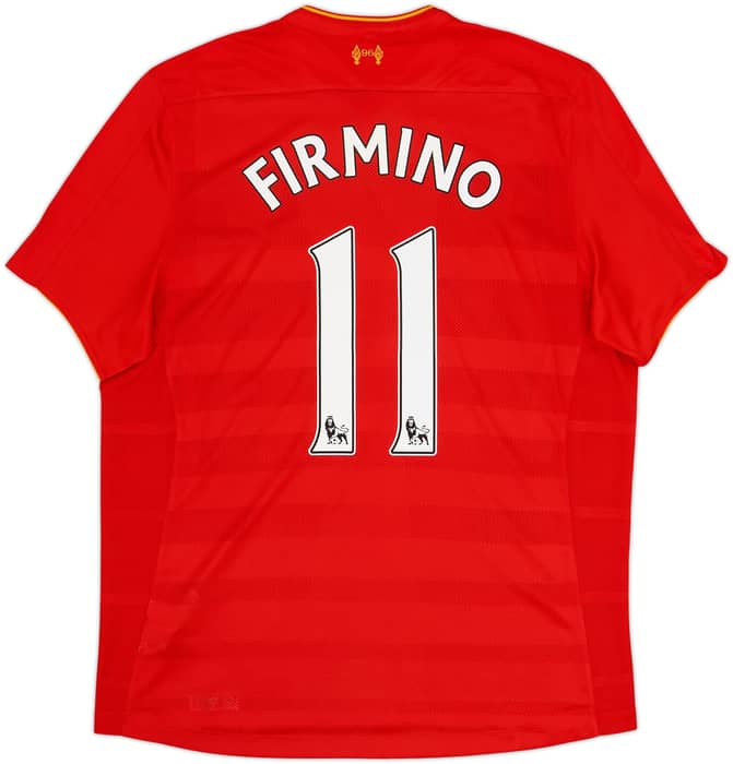 2016-17 Liverpool Home Shirt Firmino #11 - 7/10 - (XL)