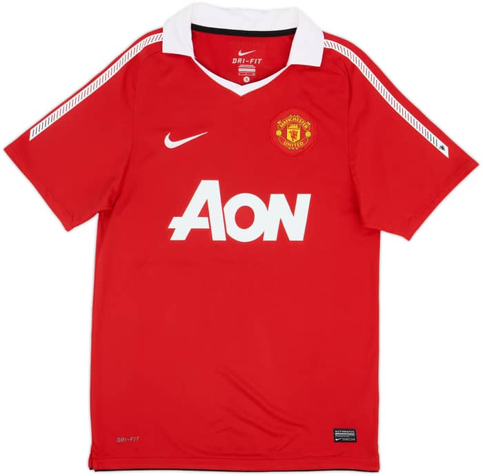 Camiseta de local del Manchester United 2010-11 Berbatov #9 - 9/10 - (S)