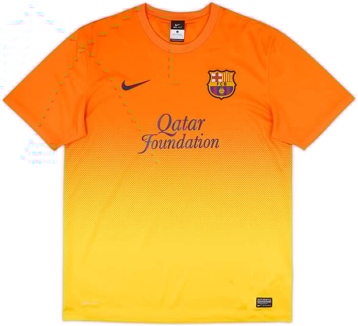 2012-13 Barcelona Basic Away Shirt Messi #10 - 7/10 - (L)
