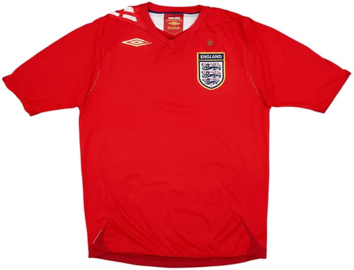 2006-08 England Away Shirt - 5/10 - (M)