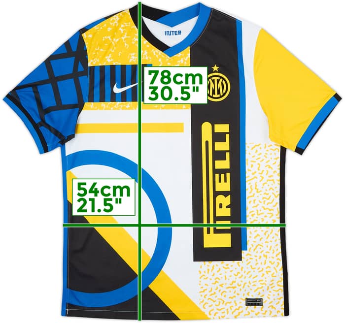 2020-21 Inter Milan Fourth Shirt - 6/10 - (L)