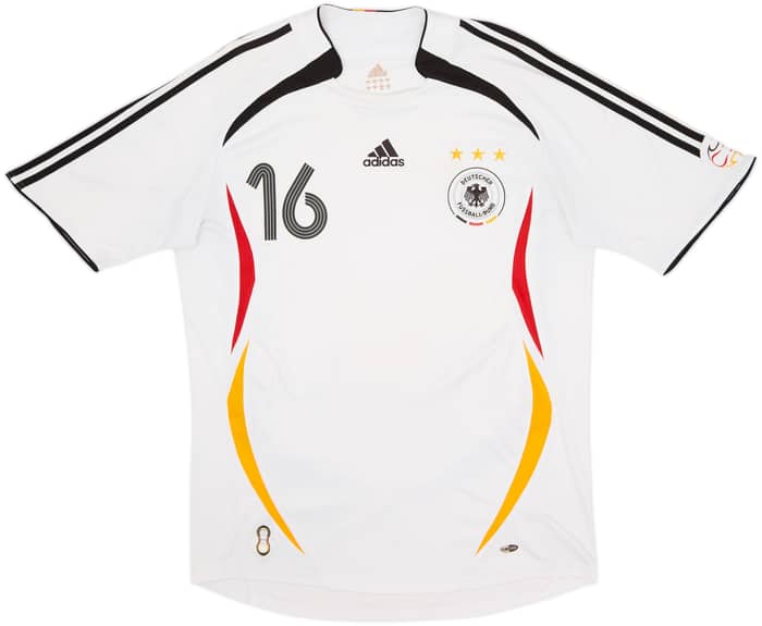 2005-07 Germany Home Shirt Lahm #16 - 6/10 - (L)