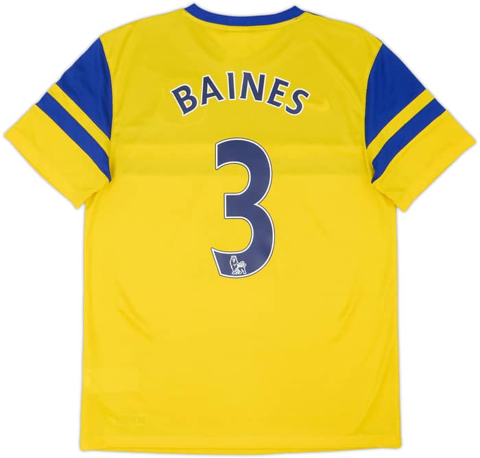 2013-14 Everton Camiseta de Visitante Baines #3 - 6/10 - (M)