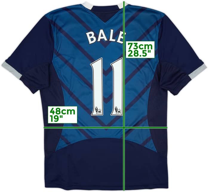 2012-13 Tottenham Away Shirt Bale #11 - 6/10 - (M)