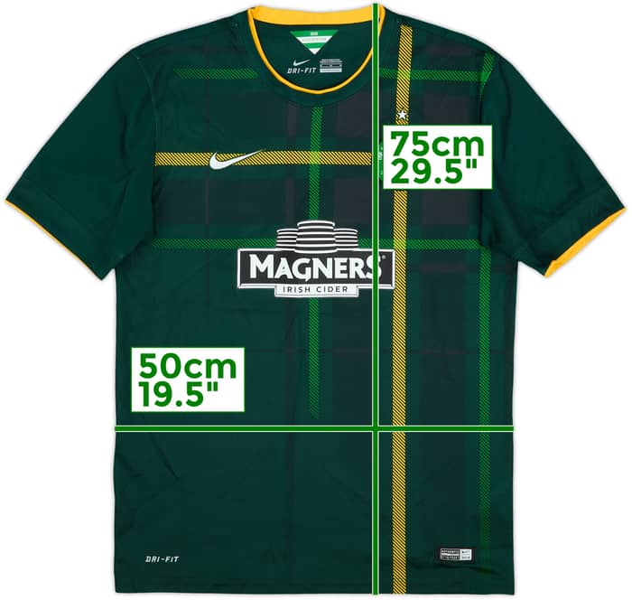 2014-15 Celtic Away Shirt - 8/10 - (M)