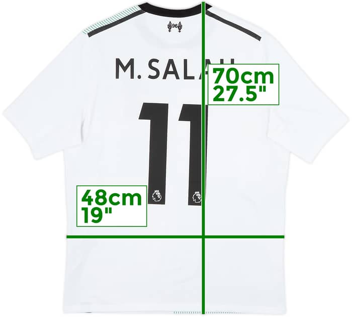 2017-18 Liverpool Away Shirt M.Salah #11 - 7/10 - (S)
