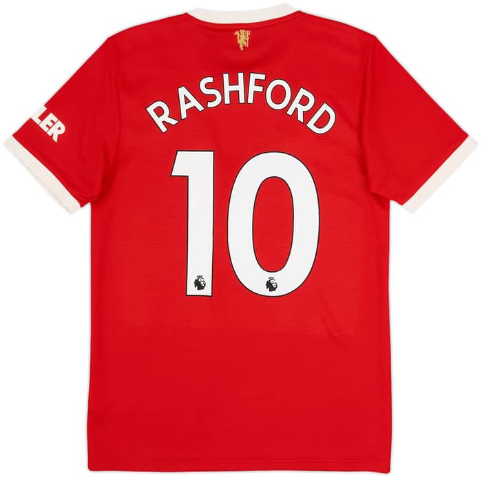 2021-22 Manchester United Camiseta de local Rashford #10 - 9/10 - (M)