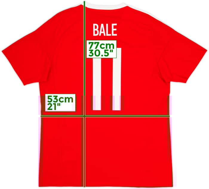 2016-17 Wales Home Shirt Bale #11 - 10/10 - (L)
