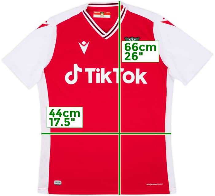 2021-22 Wrexham Home Shirt #5 - 5/10 - (S)