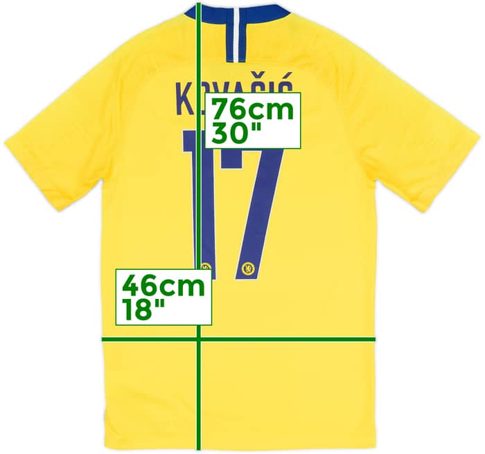 2018-19 Chelsea Away Shirt Kovacic #17 - 10/10 - (S)