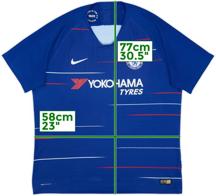 2018-19 Chelsea Authentic Home Shirt - 4/10 - (XL)
