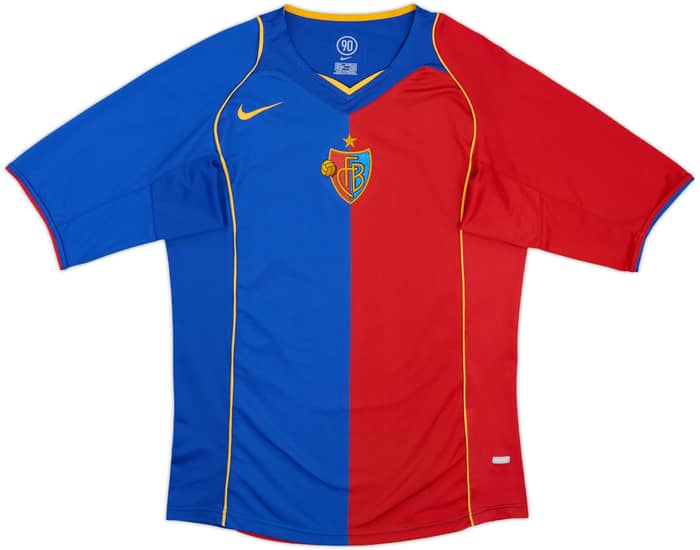 2004-05 FC Basel Home Shirt - 9/10 - (S)