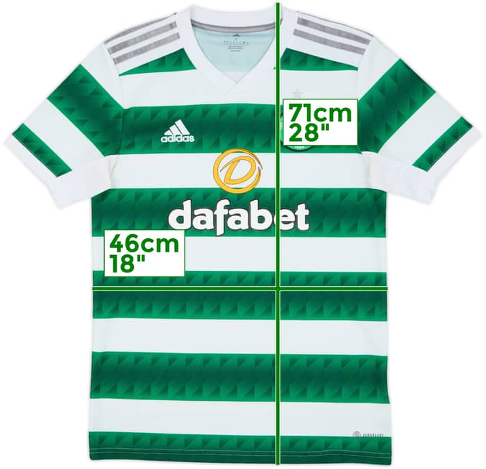 2022-23 Celtic Home Shirt - 6/10 - (S)