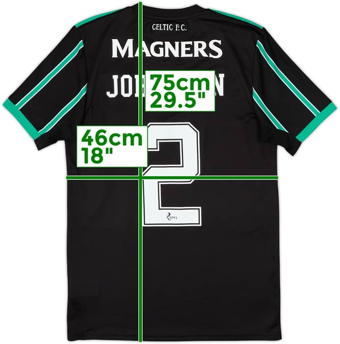 2022-23 Celtic Away Shirt Johnston #2 - 10/10 - (S)