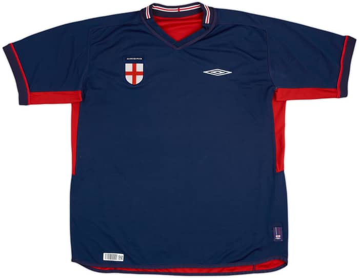 2002-04 England Away Shirt - 4/10 - (XL)