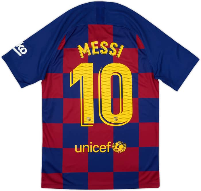 2019-20 Barcelona Home Shirt Messi #10 - 10/10 - (S)