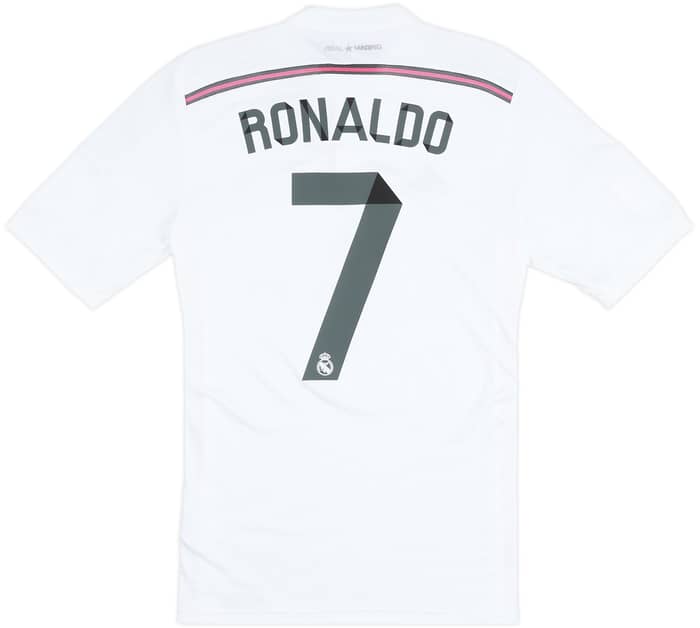 2014-15 Real Madrid Camiseta Local Ronaldo #7 - 5/10 - (S)