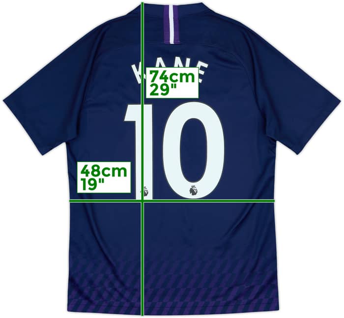 2019-20 Tottenham Away Shirt Kane #10 - 9/10 - (M)
