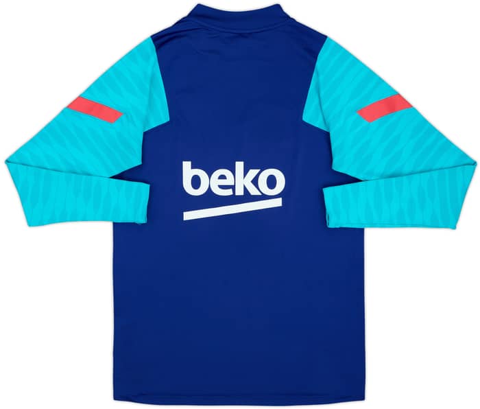 2021-22 Barcelona Nike 1/4 Zip Drill Top - 6/10 - (M)