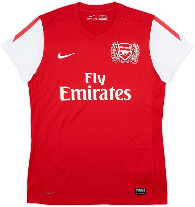 2011-12 Arsenal Home Shirt - 9/10 - (Women's M)