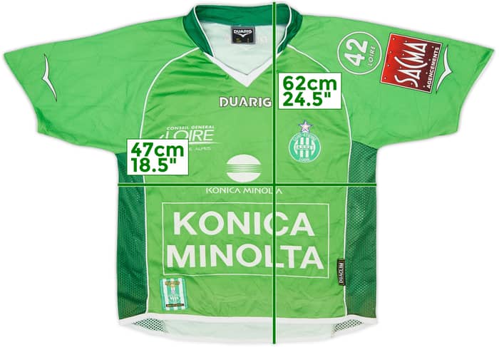2004-05 Saint Etienne Home Shirt - 4/10 - (S)
