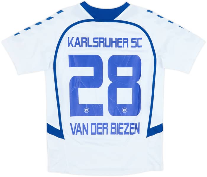 2013-14 Karlsruhe Away Shirt van der Biezen #28 - 5/10 - (M)