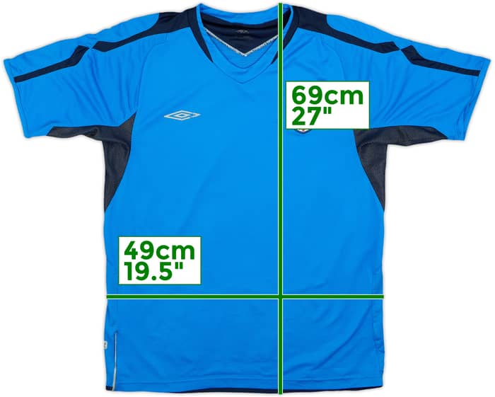2004-06 England Umbro Training Shirt - 5/10 - (M)
