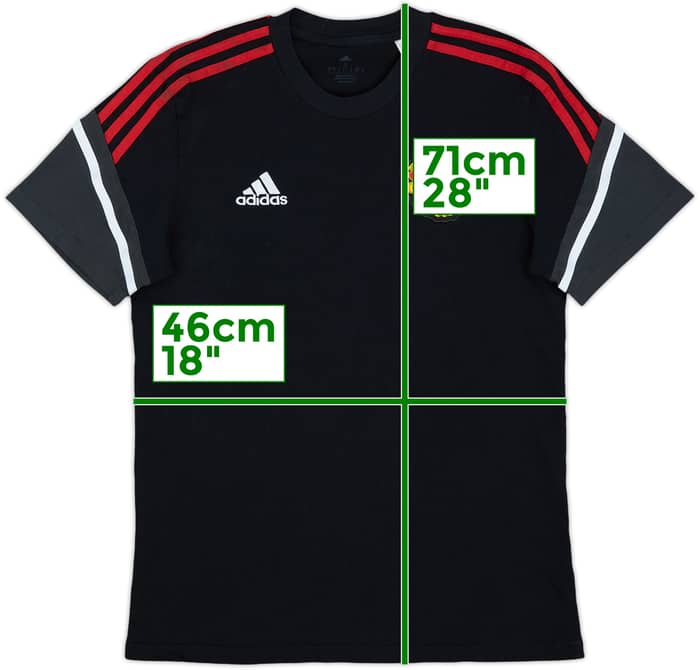 2022-23 Manchester United adidas Cotton Tee - 8/10 - (S)