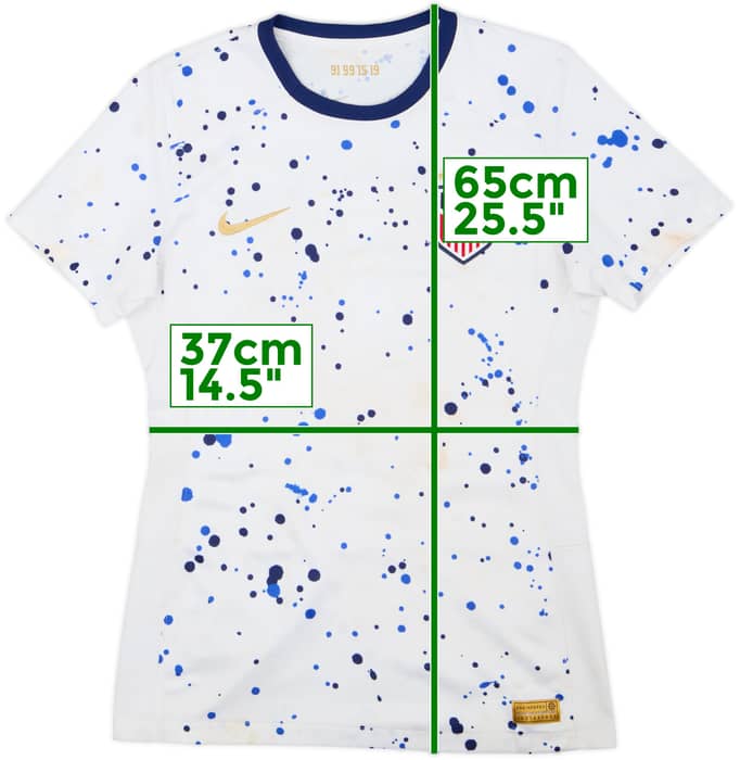 2023-24 USA Women's Home Shirt - 5/10 - (Women's S)