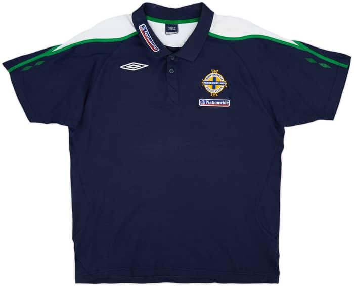 2008-10 Northern Ireland Umbro Polo Shirt - 6/10 - (XXL)