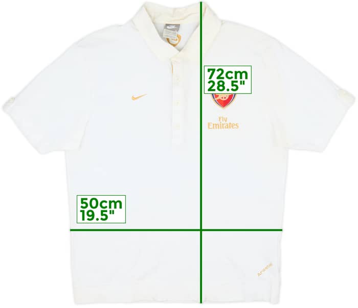 2007-08 Arsenal Nike Polo Shirt - 6/10 - (L)