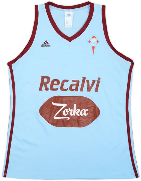 2014-15 Celta Vigo adidas Basketball Vest - 9/10 - (L)