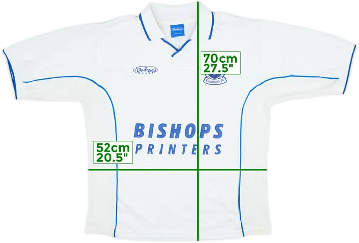 2000-02 Portsmouth Away Shirt - 6/10 - (M)