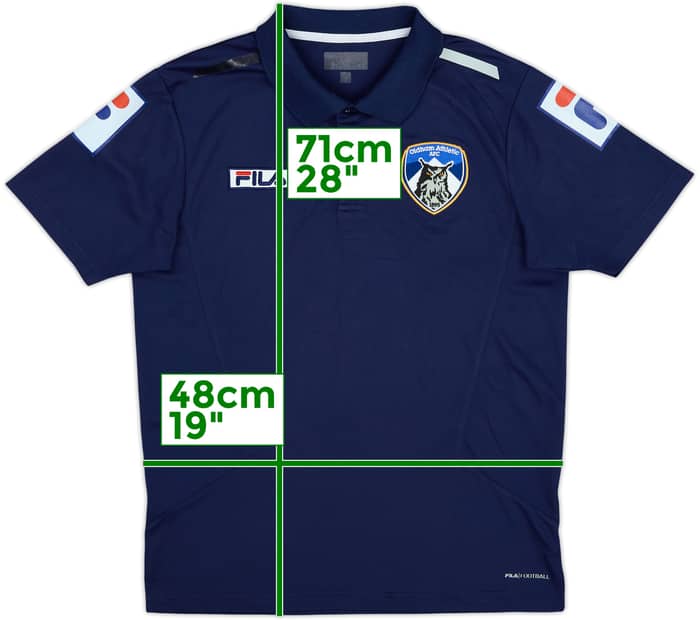 2012-13 Oldham Athletic Fila Polo Shirt - 4/10 - (M)