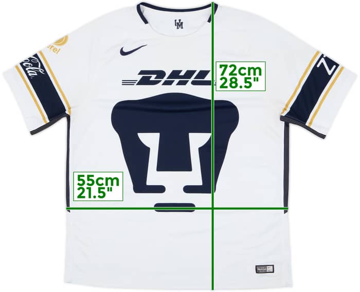 2017-18 Pumas UNAM Home Shirt - 5/10 - (XL)