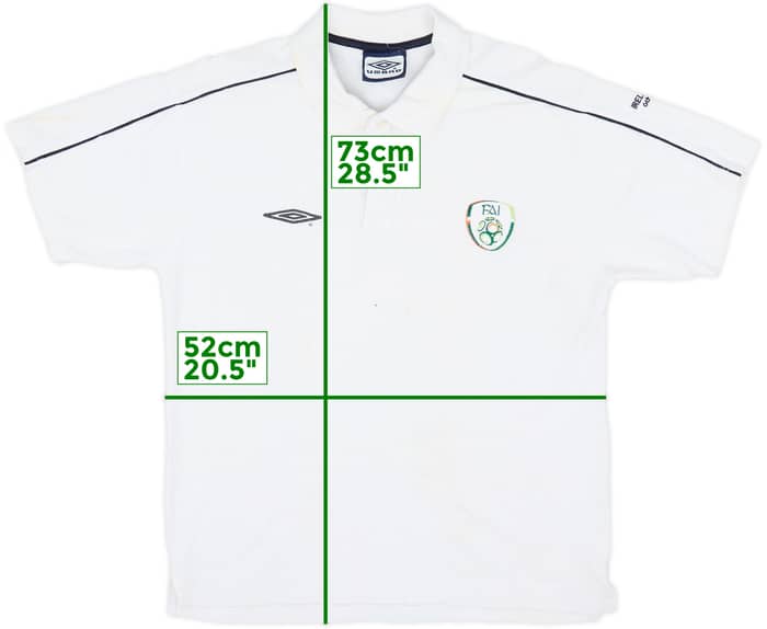2008 Ireland Umbro Polo Shirt - 7/10 - (M)