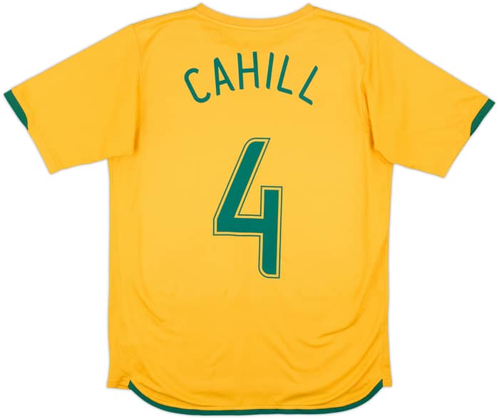 2006-08 Australia Home Shirt Cahill #4 - 5/10 - (XL.Boys)