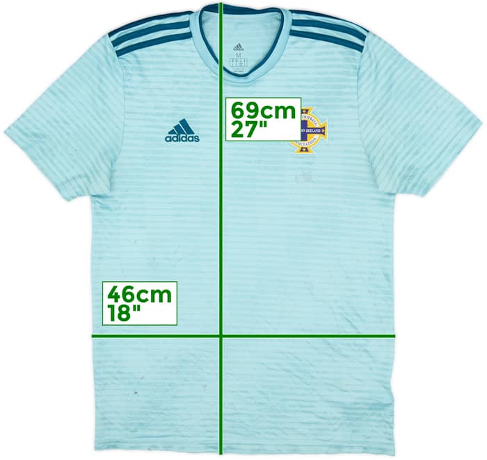 2018-19 Northern Ireland Away Shirt - 4/10 - (M)