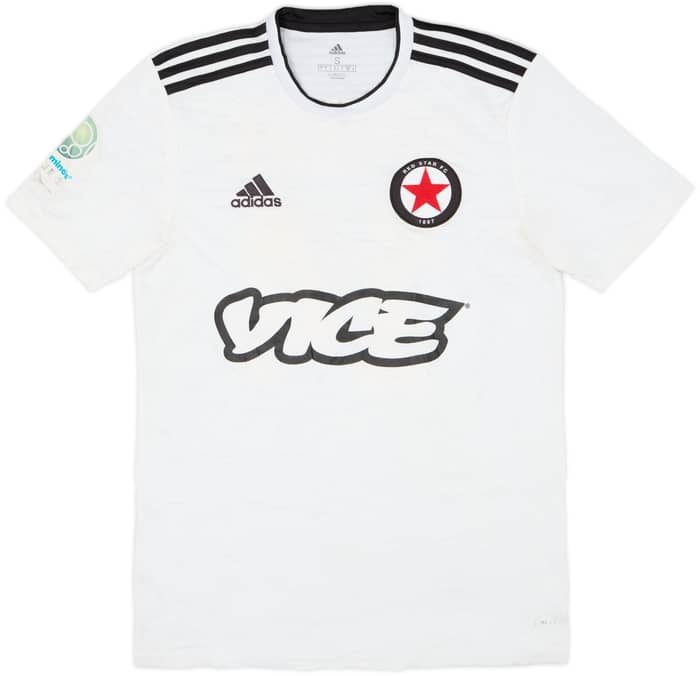 2018-19 Red Star Paris Away Shirt Berthier #14 - 7/10 - (S)