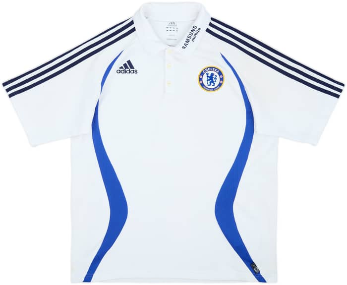 2006-07 Chelsea adidas Polo Shirt - 6/10 - (M/L)