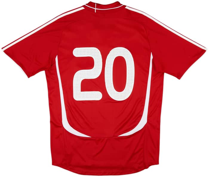 2006-08 Denmark Player Issue Home Shirt #20 - 5/10 - (L)