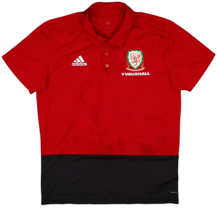 2018-19 Wales adidas Polo Shirt - 4/10 - (L)