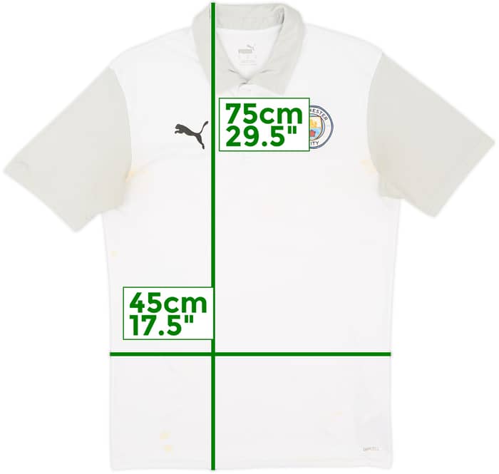 2019-20 Manchester City Puma Polo Shirt - 5/10 - (M)
