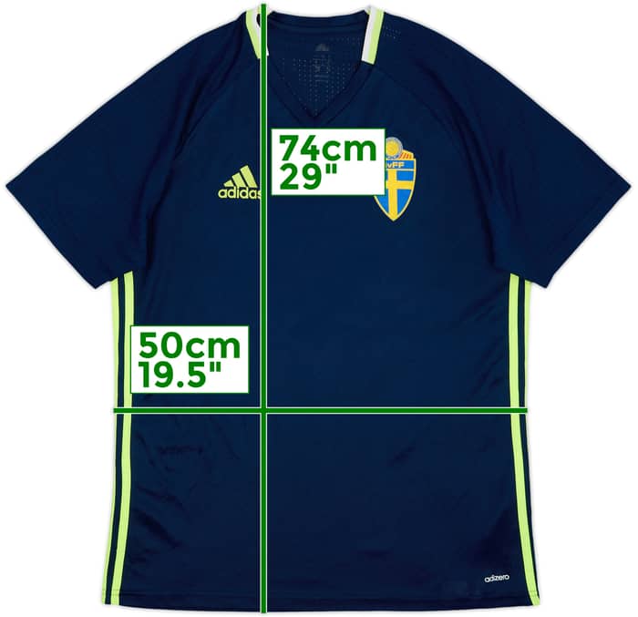 2016-17 Sweden adizero Training Shirt - 8/10 - (L)