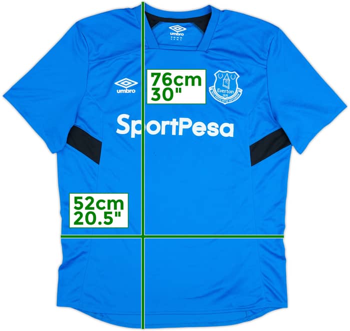 2017-18 Everton Umbro Training Shirt - 5/10 - (XL)