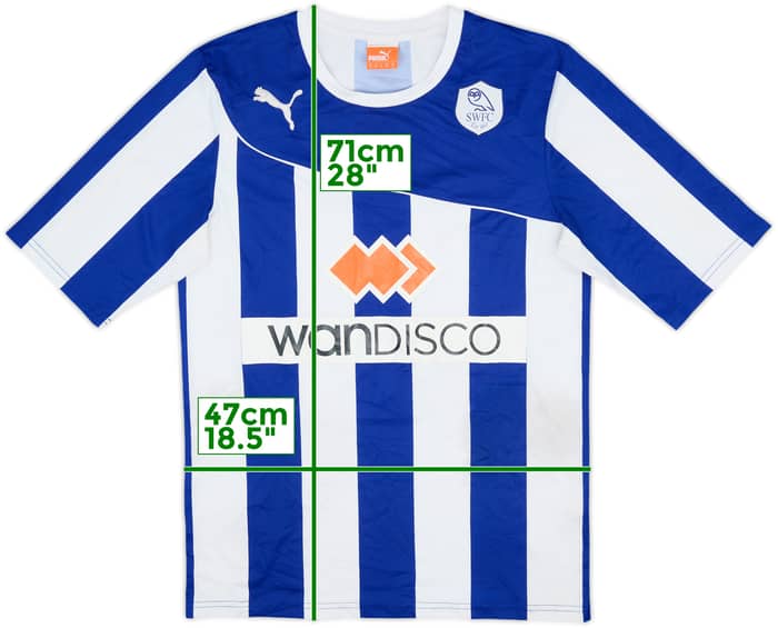 2013-14 Sheffield Wednesday Home Shirt #16 - 5/10 - (M)