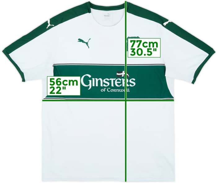 2016-17 Plymouth Argyle Away Shirt - 5/10 - (XL)