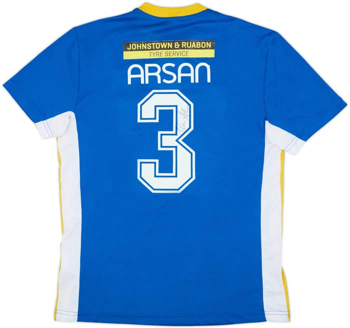 2018-19 Cefn Druids Signed Away Shirt Arsan #3 - 8/10 - (M)