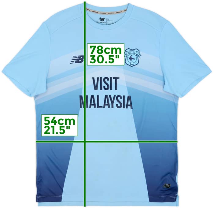 2023-24 Cardiff City Third Shirt - 7/10 - (L)